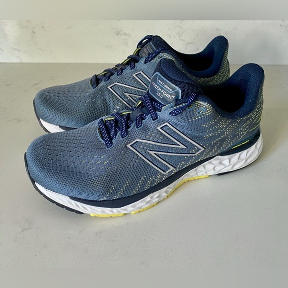 New Balance FF Fresh Foam X 880 V11 Running Shoes Gray Grey Mens 7.5 Womens 9 4E - Picture 3 of 13